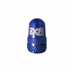 Bouchons de valve Schrader SIXPACK Alu Bleu (la paire)