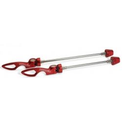 Serrages rapides SIXPACK Rouge (la paire)