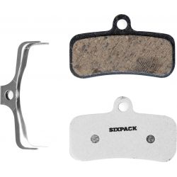 Plaquettes SIXPACK Shimano Saint M810 M820, Zee M640 organiques