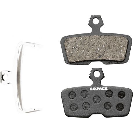 Plaquettes SIXPACK Avid CodeR and Code (11) semi-métalliques