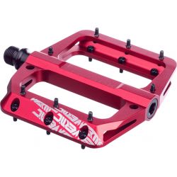 Pédales plates SIXPACK Vertic 3.0 Rouge