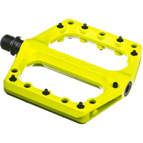 Pédales plates SIXPACK Menace 3.0 Jaune