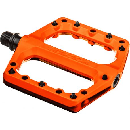 Pédales plates SIXPACK Menace 3.0 Orange