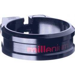 Collier de selle SIXPACK Millenium 34.9 Noir/Rouge