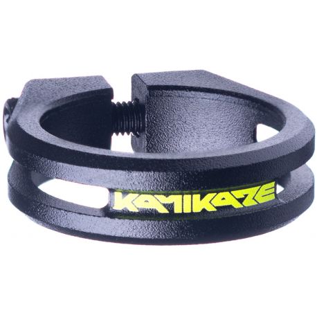 Collier de selle SIXPACK Kamikaze 34.9 Noir/Jaune