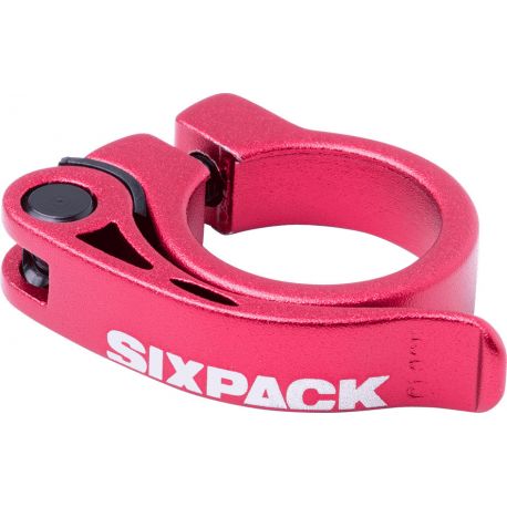 Collier de selle SIXPACK Menace 31.8 Rouge