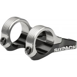 Potence SIXPACK Millenium Direct Mount 31.8 Noir/Gris