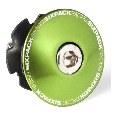 Bouchon de potence SIXPACK 1.1/8 vert