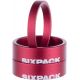 Entretoises de direction SIXPACK Menace 1.1/8 Rouge