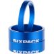 Entretoises de direction SIXPACK Menace 1.1/8 Bleu