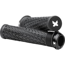 Poignées SIXPACK S-TRIX AL Noir/Noir