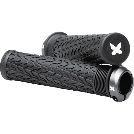 Poignées SIXPACK S-TRIX AL Noir/Titane