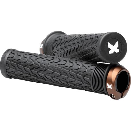 Poignées SIXPACK S-TRIX AL Noir/Bronze