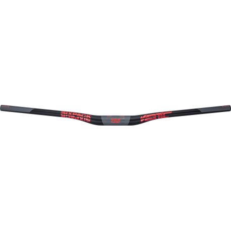 Cintre SIXPACK Vertic785 Carbone 35 Rise 20 mm Noir/Rouge