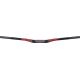 Cintre SIXPACK Vertic785 Carbone 31.8 Rise 20 mm Noir/Rouge