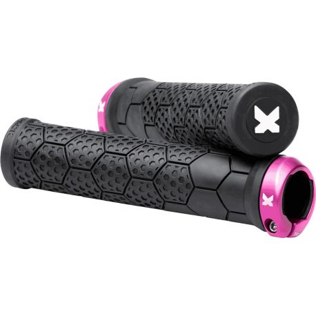 Poignées SIXPACK Z-Trix AL Noir/Rose