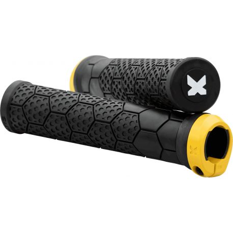 Poignées SIXPACK Z-Trix PA Noir/Jaune