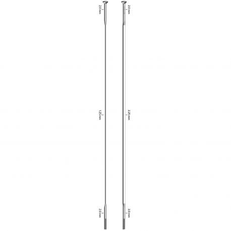 Rayon REYNOLDS Sapim CX-Sprint DP 270 mm Noir