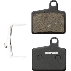Plaquettes SIXPACK Dyno/Prime Sport/Radar/Stroker Ryde semi-métalliques