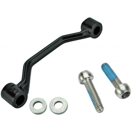 Adaptateur Etrier Avant/Arrière PM/PM-160 mm pour disque 180 mm visserie Titane