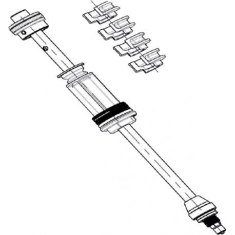 Tige de compression/piston MANITOU Machete J-Unit 24