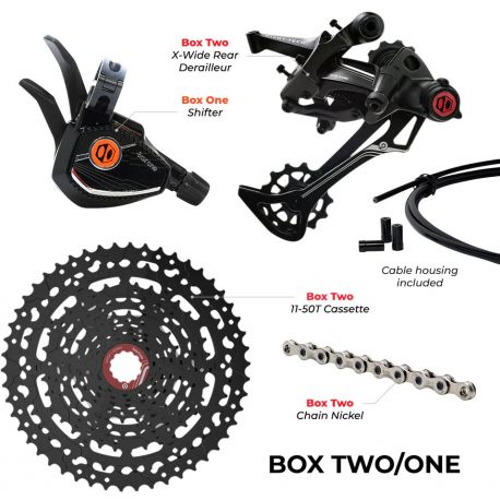 Groupe BOX COMPONENTS Two/One Prime 9 vitesses 11-50 Multi-Shift