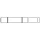 Axe SUN RINGLE SRX Centerlock 135/142 mm Acier
