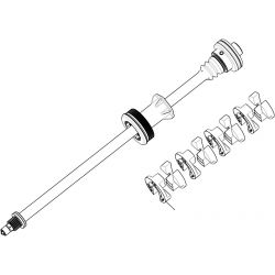 Tige de compression/piston MANITOU Mezzer Pro (avec cales)