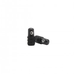 Bouchons de valve Presta BOX COMPONENTS One Noir (la paire)