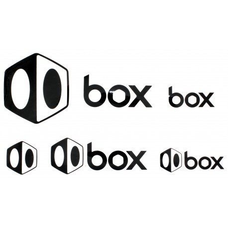 Assortiment de 6 stickers BOX COMPONENTS (6 modèles)
