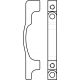 Adaptateur Etrier Avant PM/PM-160 mm pour disque 203 mm