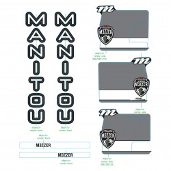 Stickers MANITOU Mezzer Pro