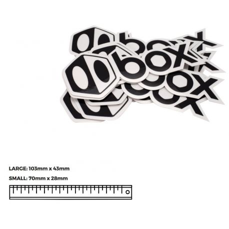 BOX COMPONENTS Sticker Icon & Text large