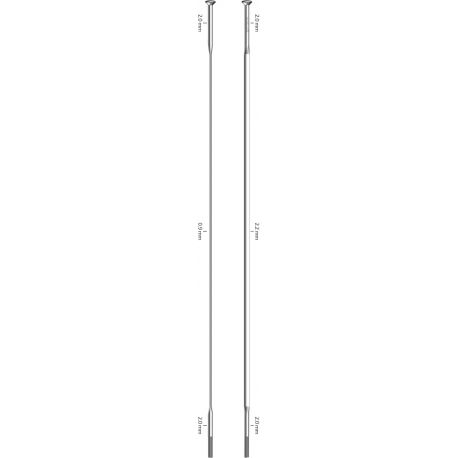 Rayon REYNOLDS Sapim CX-Ray DP 291 mm Noir